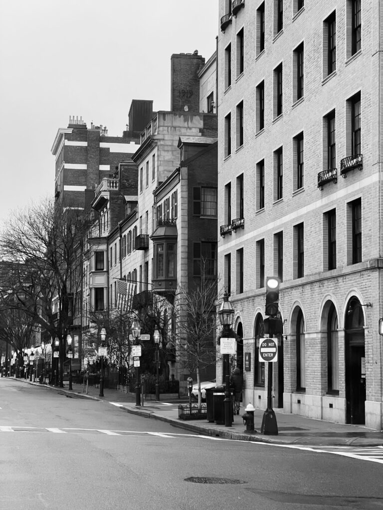 Quiet residential block near 29 Buffalo Avenue with nearby transit access