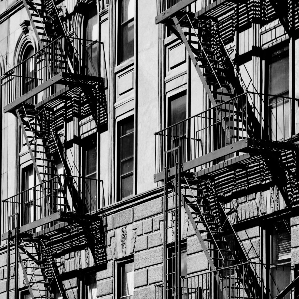 NYC Brooklyn Building Fire Escape